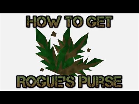 osrs rogue's purse